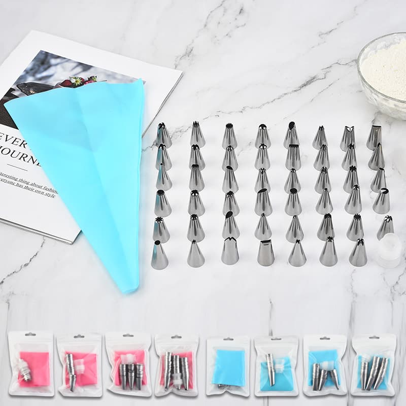Amazon Baking Tools Stainless Steel Piping Nozzle Set Cake Decorating Supplies Suitable For Various Cake Making Needs