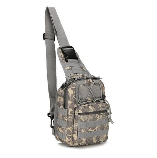 KAIQIZHE Camouflage Tactical Shoulder Bag Custom 600D Oxford Fabric Tactical Shoulder Bag Custom