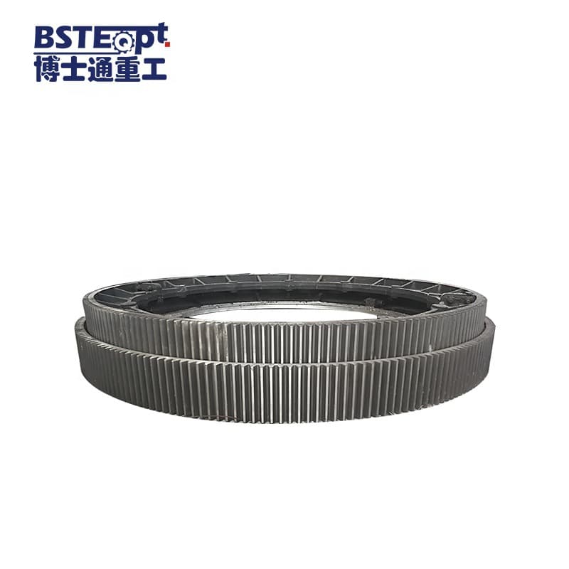 Core component bearings for small new peripheral gear rotary kiln cement manufacturing machinery in construction
