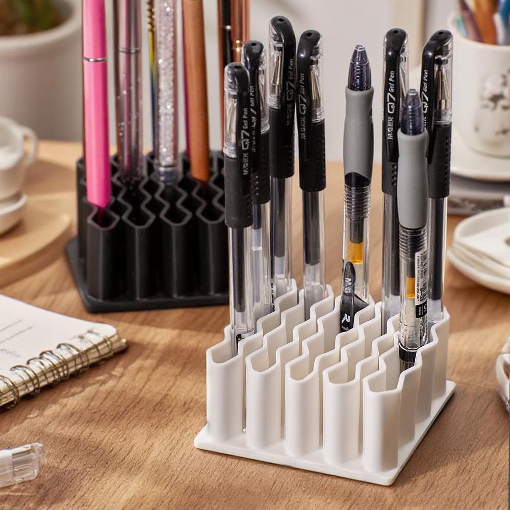 New Nail Brush Holder Multifunctional Wave-Shaped Brush Stand Multiple Colors Available Nail Salon Professional Nail Tool