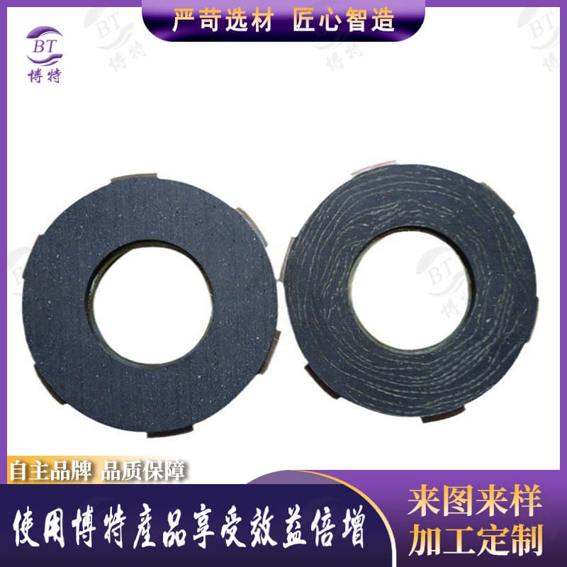 Asbestos-free brake pads, friction plates, YEJ motor brake pads, mechanical motor parts