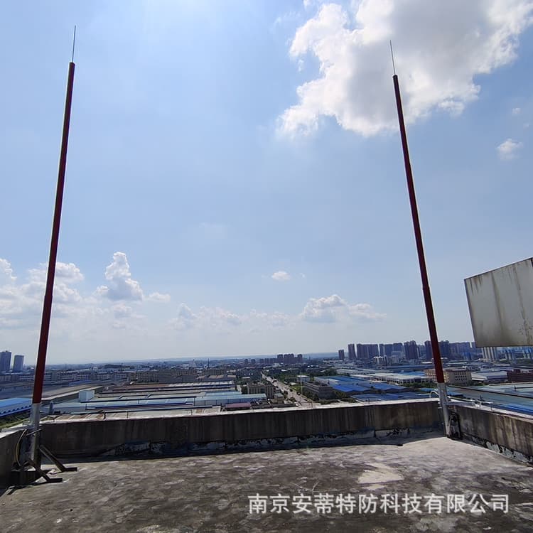 8m Communication Radar Base Station Lightning Rod, Anti-Interference and Anti-Side Impact Lightning Arrester, Tv Station Microwave Station Lightning Rod