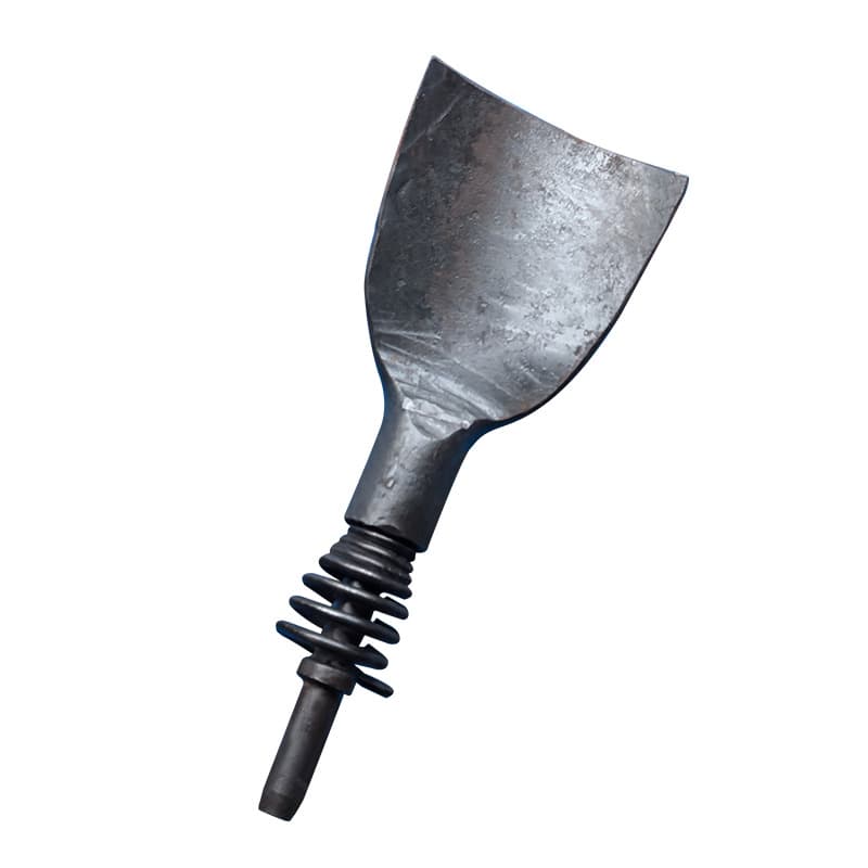 Spot pneumatic pick square head pneumatic tool dual-purpose shovel head pneumatic pick shovel entrenching pneumatic pick head pot spatula head pneumatic pneumatic pick