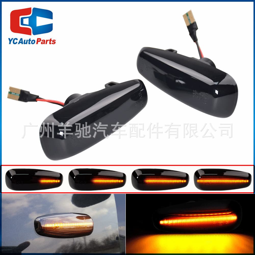 Compatible with Hyundai i30 Azera Elantra Kia Ceed RIO Fender Light Sequential Side Turn Signal