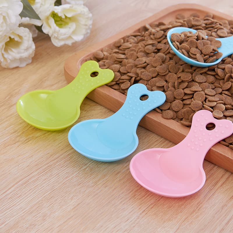 Candy-colored Pet Hamster Food Scoop, Small Pet Food Spoon, Dog Food Cat Food Feeding Scoop
