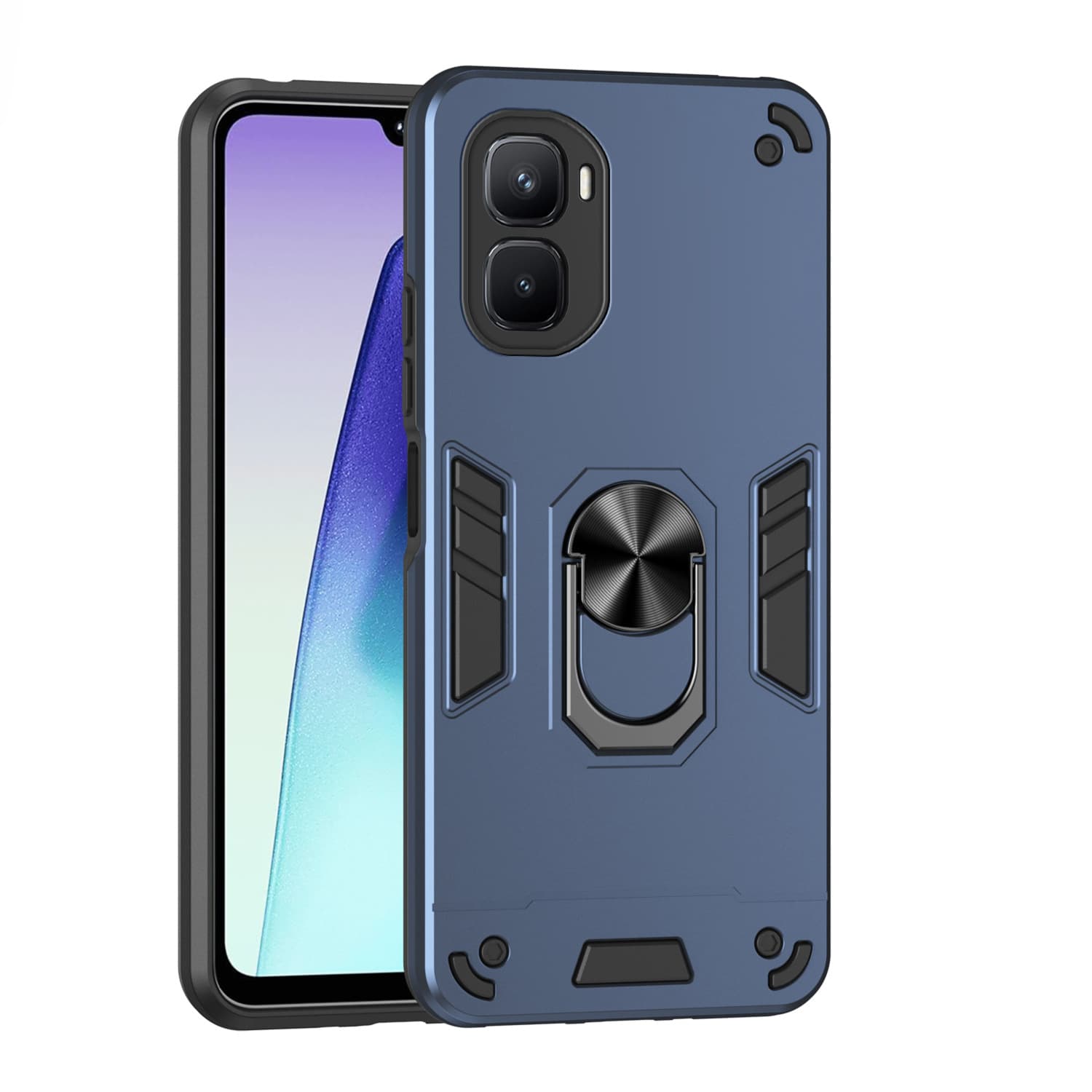 Compatible with Infinix GT 50 Pro Phone Case, Car Magnetic with Stand, Shockproof, Minimalist, Full Coverage Protective Cover
