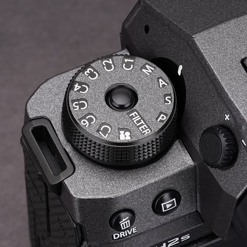 Protective film for Fujifilm X-H2/H2S camera, Fujifilm xh2 sticker, leather grain matte 3M