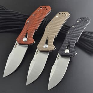 Factory Direct ZT0308 Folding Knife D2 Steel G10 Handle Ball Bearing Outdoor Camping Multi-function Knife