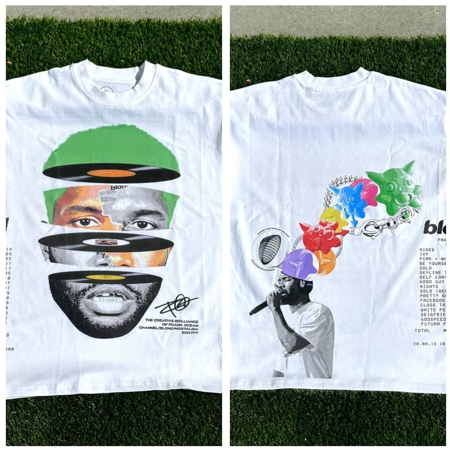 2025 New Frank Ocean Style Printed T-Shirt Frank Ocean T-Shirt Creator's T