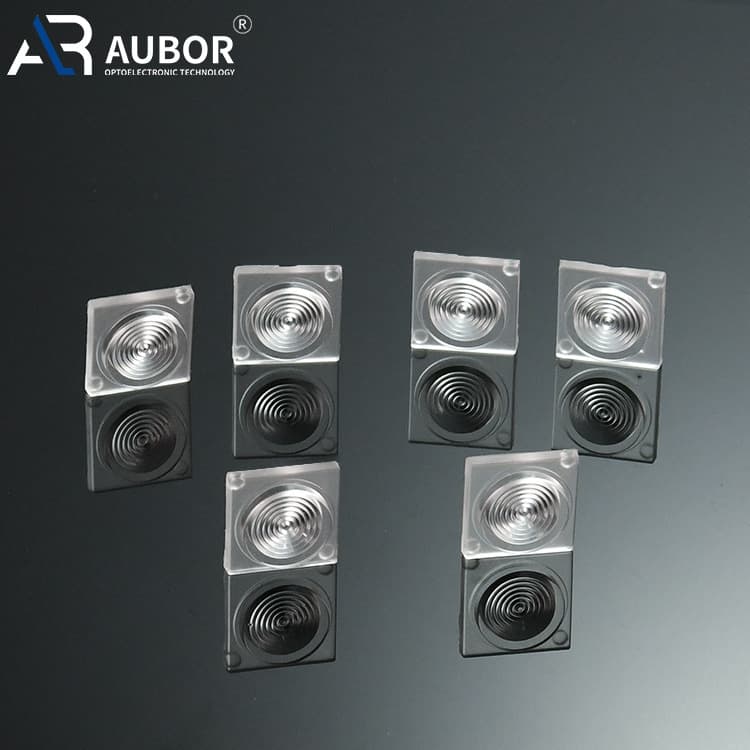 Infrared Sensing and Detection Silicone Optical Lens with Miniaturized Integrated Optical Path and Silicone Light Guide Lens, Custom-Shaped Lens