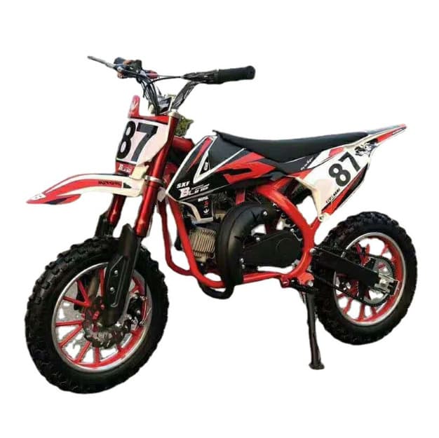 Electric Kids KTM Off-Road Vehicle 49/52CC Motorcycle Mini All-Terrain 10-Inch Large Wheel 2-Wheel Mountain Bike