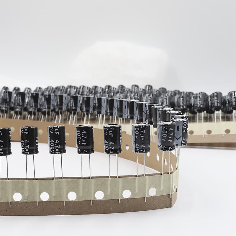 JWCO aluminum electrolytic capacitor tape and reel cutting bending K-pin processing special link
