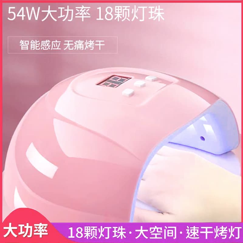 Cross-Border Nail Art 54W Phototherapy Lamp Intelligent Sensor Nail Dryer LED Dryer LED Phototherapy Lamp