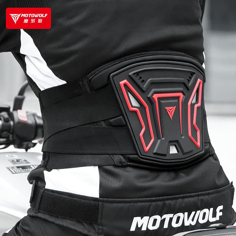 Motorcycle Riding Protective Belt, Long-Distance Riding Comfortable Corset Belt, Outdoor Sports Riding Drop-Resistant Adjustable Corset Belt