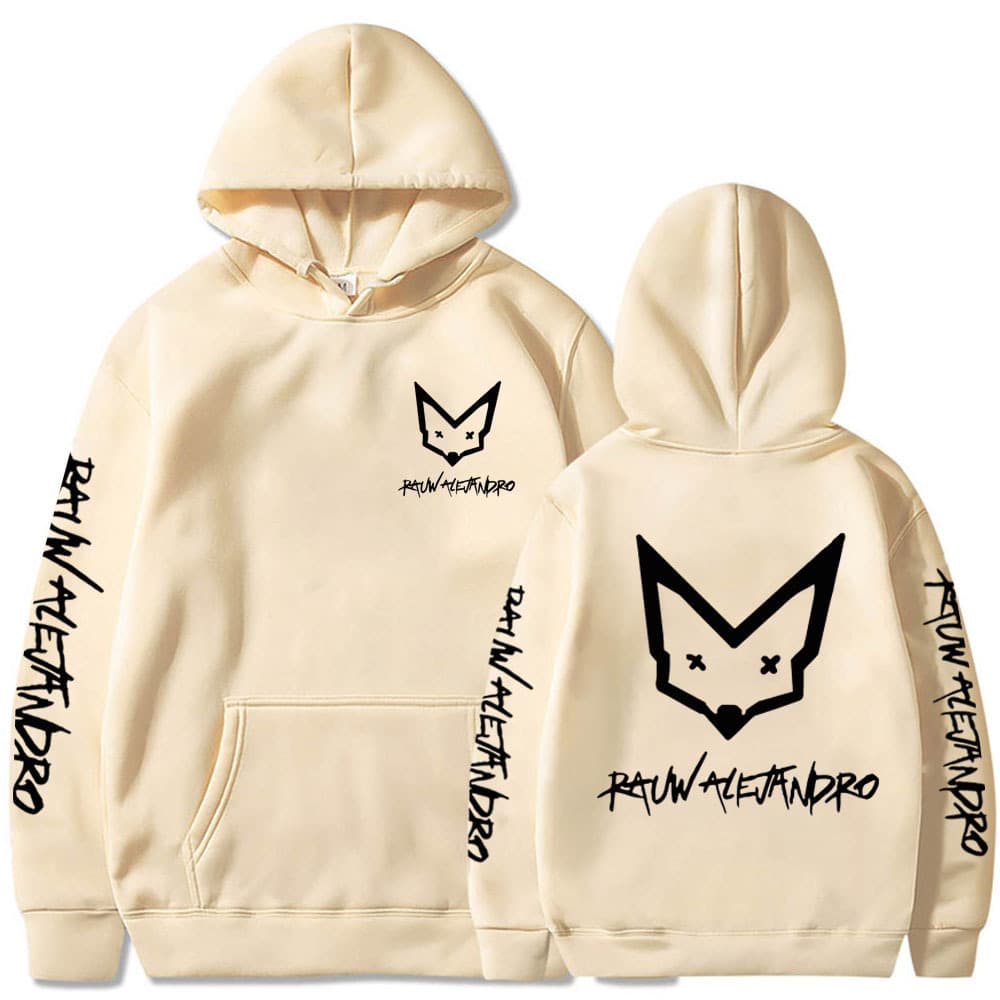 Rauw Alejandro Hoodie Man Woman Harajuku Pullover Tops Street