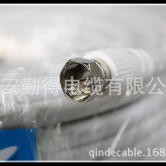 Discounted 4.2 Yuan 10m National Standard Satellite TV Cable Closed-Circuit TV Cable F-Connector Audio-Video Cable
