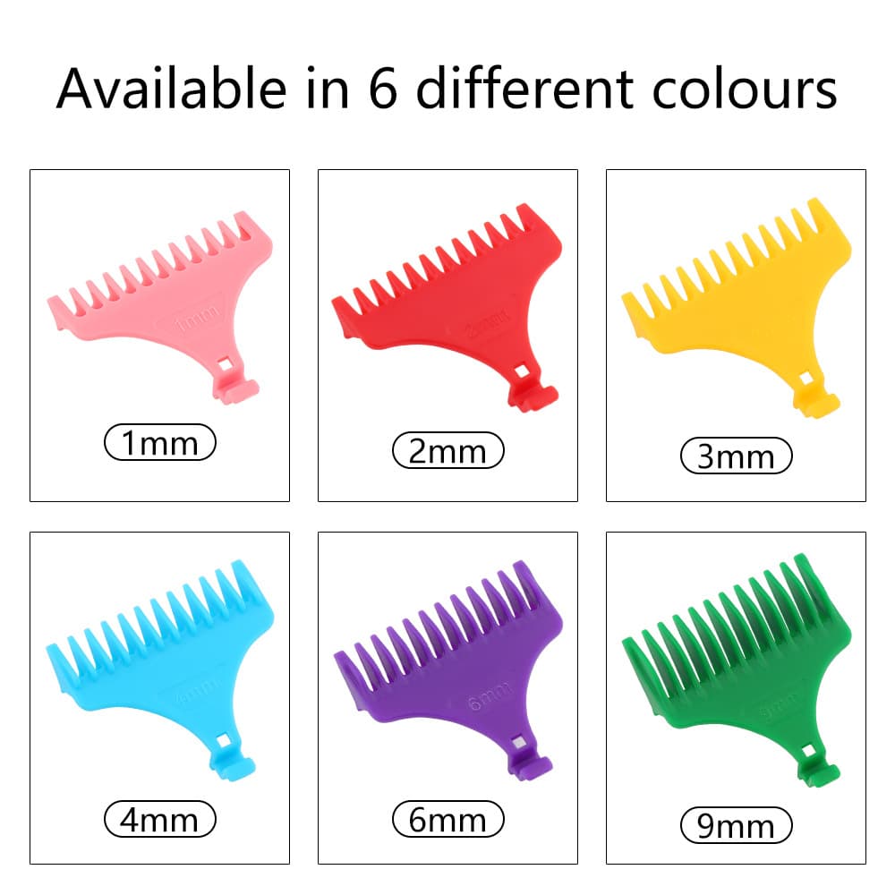Cross-Border Hair Clippers Positioning Comb Ruler Accessories 3/4/6/8/MM Hair Cutter Limit Comb Hairdressing Tool Parts