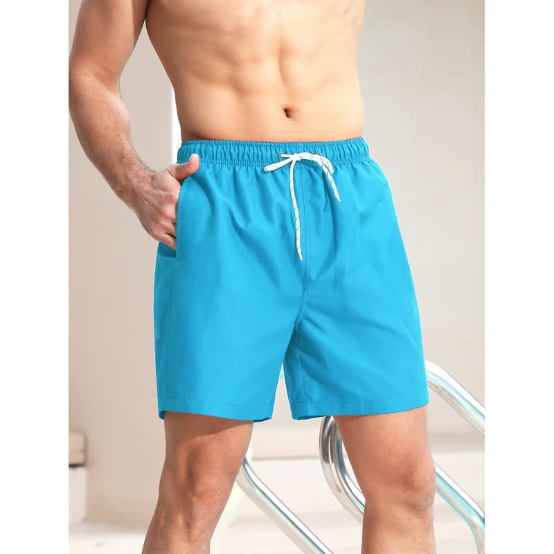 Cross-border five-point beach trunks and swimming trunks Hawaiian quick-drying beach trunks surf trunks men's beach trunks manufacturer wholesale