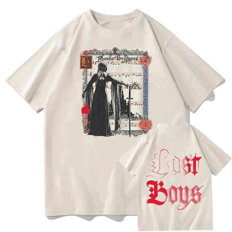 Phoebe Bridgers Lost Boys Print Tee Men Women T-Shirt