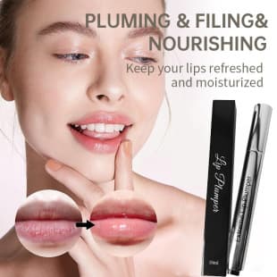 Cross-border Best-selling Lip Oil Serum Plumping Lip Shot with Spicule