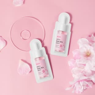 LAIKOU Cherry Blossom Essence 1.5ml Moisturizing Hydrating Skincare Ampoule Raw Liquid Wholesale Cross-border