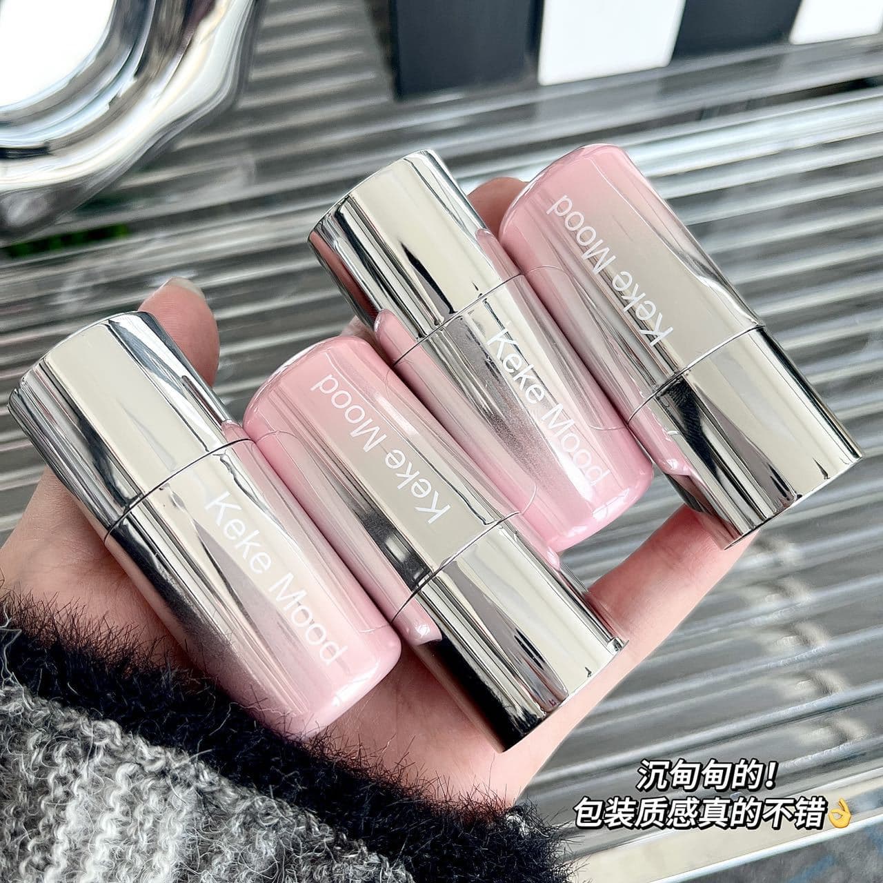 KeKeMood Soft Water Velvet Liquid Blush Natural Radiance Low Saturation Matte Korean Multi-Use Blush Liquid
