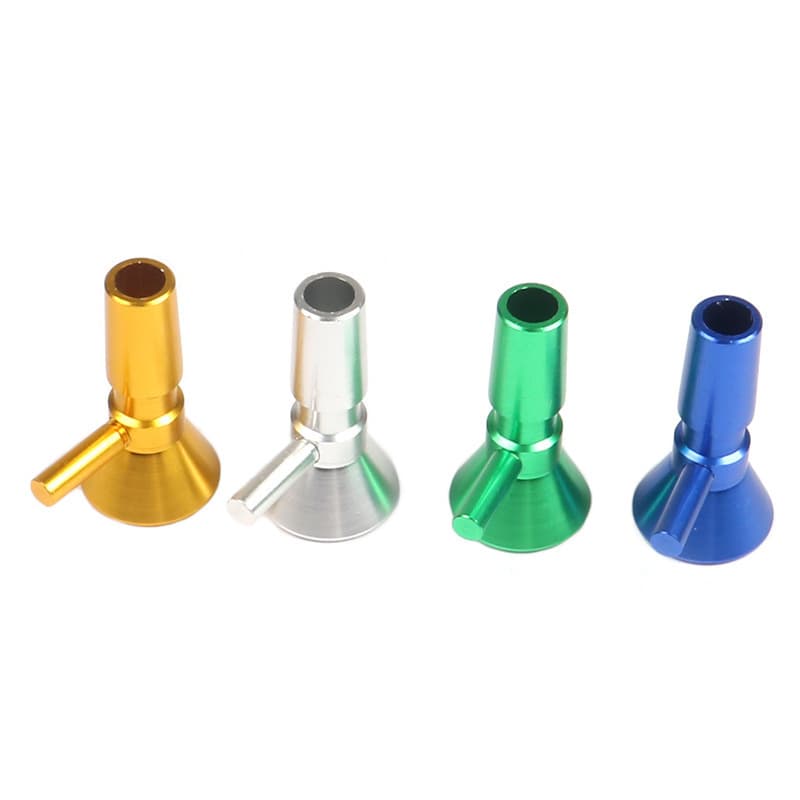 New Cross-Border Aluminum Hookah Head 14mm Metal Filter Head Hookah Accessories