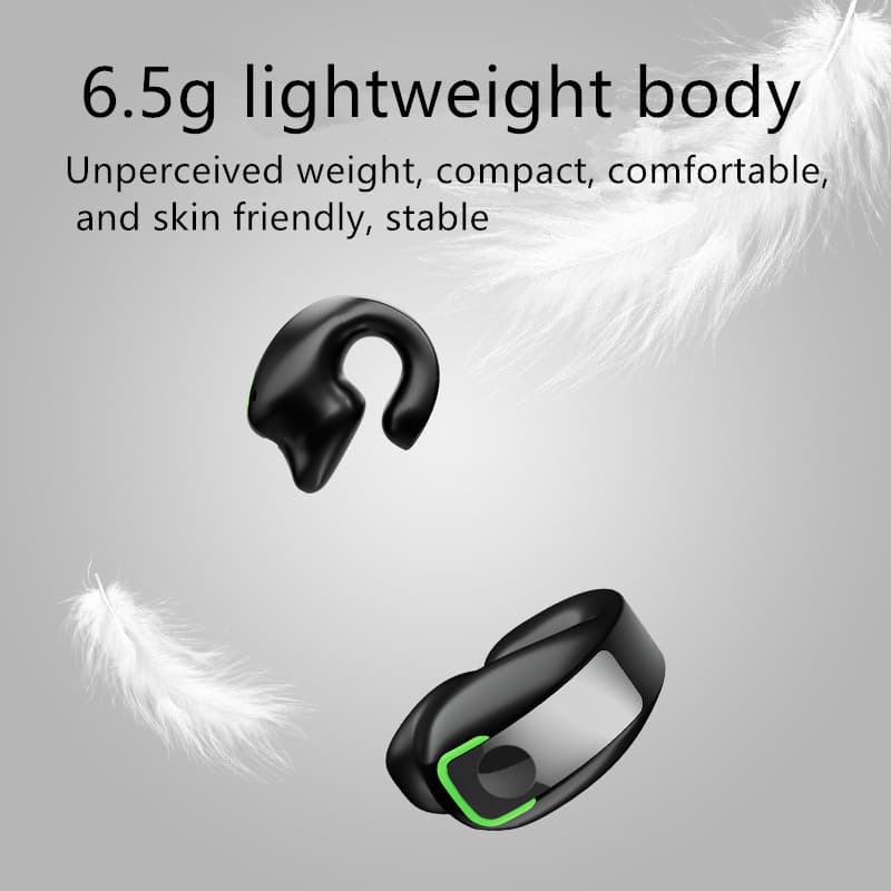 New Clip-on GD28 Bluetooth Earbuds Open-Ear Design Single Ear Hook Style for Business and Sports Cross-Border Wholesale