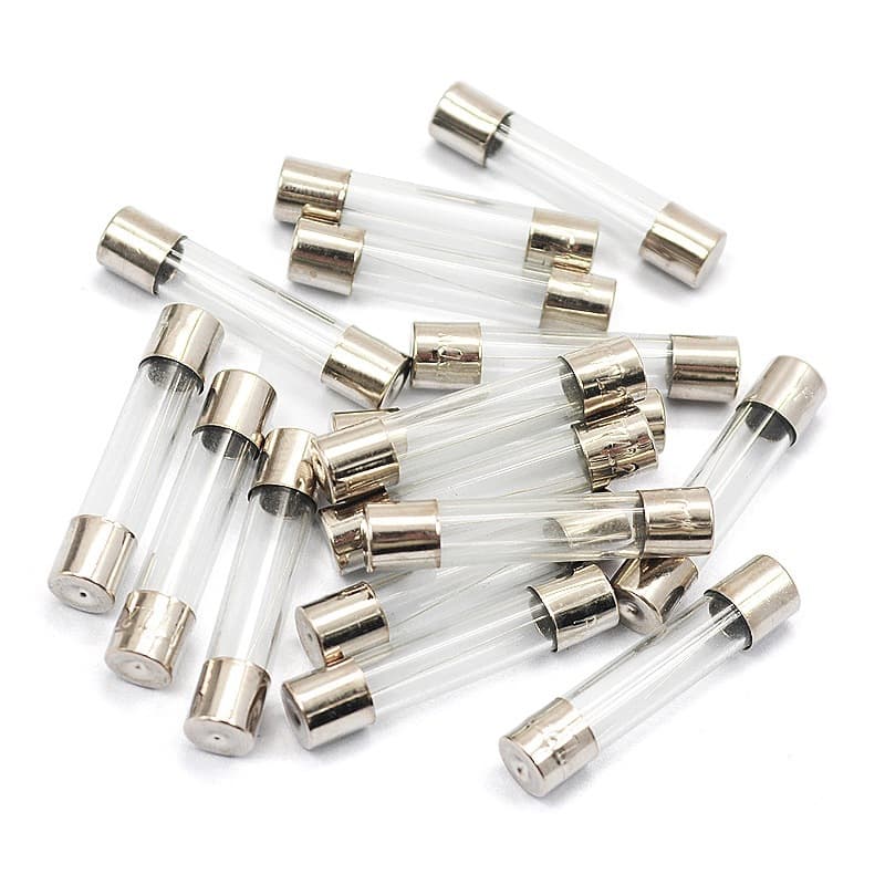 Glass Tube Fuse 6x30mm 250V 1A 2A 3A 4A 5A 6A 7A 8A 10A 15A