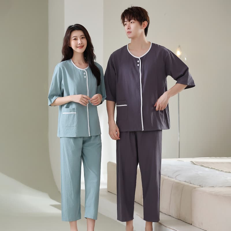 Steam Sauna Suit Long Sleeve Massage Suit for Men and Women, Spa Health Sauna Wear, Homewear Pajama Set, Pedicure Suit for Women