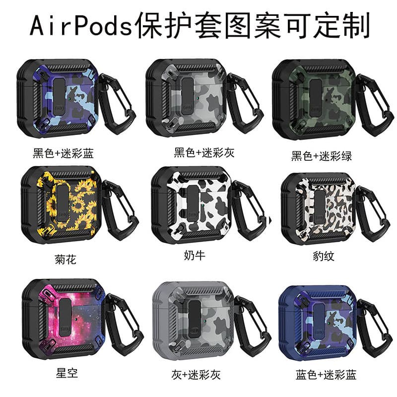For AirPods Case, Apple 3rd Gen Earphone Case, AirPods Pro Case, Custom Pattern