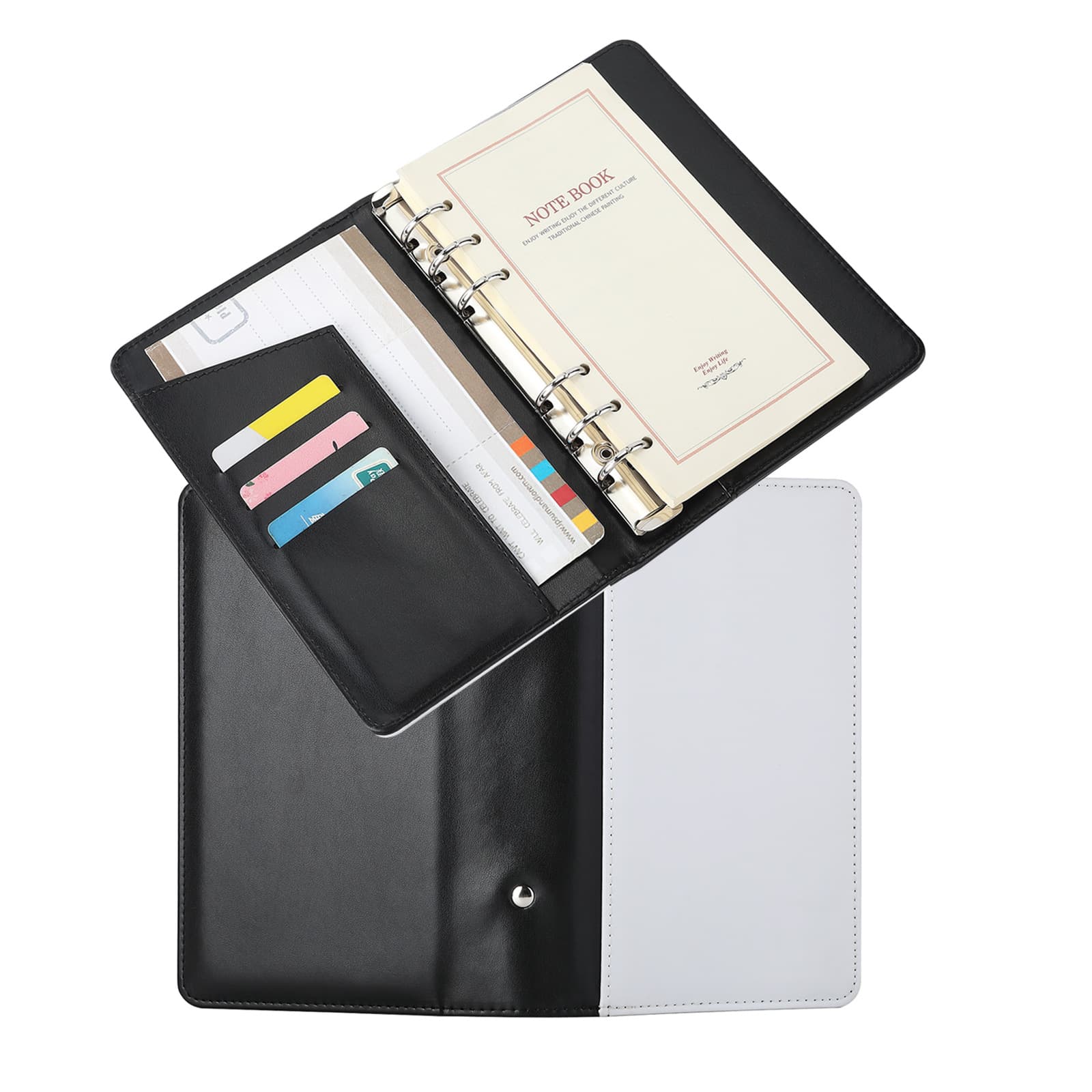 Factory Direct Heat Transfer A5/A6 Notebook Sublimation A5/A6 Notebook with 100 Sheets of Refill Paper