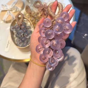 Grape Cluster Handmade Soap, Home Aromatherapy Soap, Long-Lasting Fragrance, Simulated Grape Soap, Gift Souvenir, Crystal Grape Scented Soap