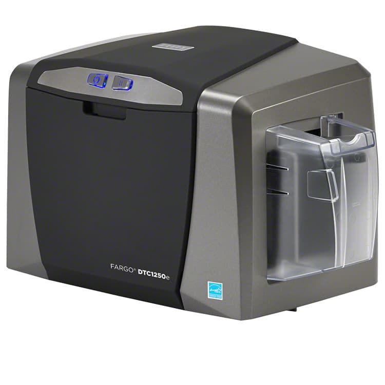 HID DTC1250e Dual-Sided Card Printer for Tour Guide Card, Residence Permit, Employee ID, Health Certificate, Senior Citizen Card
