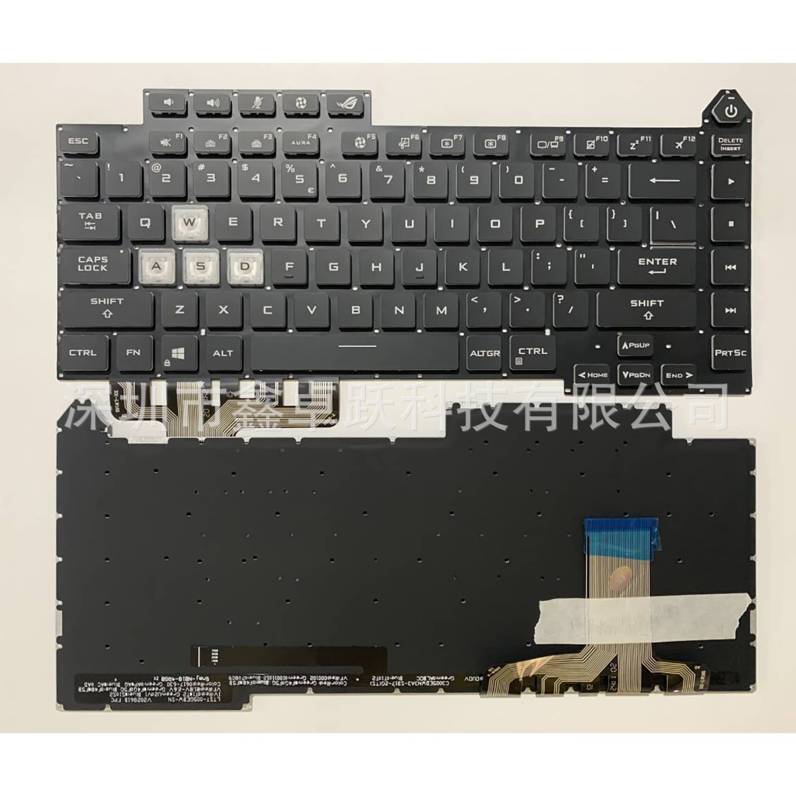 US Compatible with ASUS ROG 5R, G513, G513Q, G513QY, G513QM, G533, G513RC Keyboard