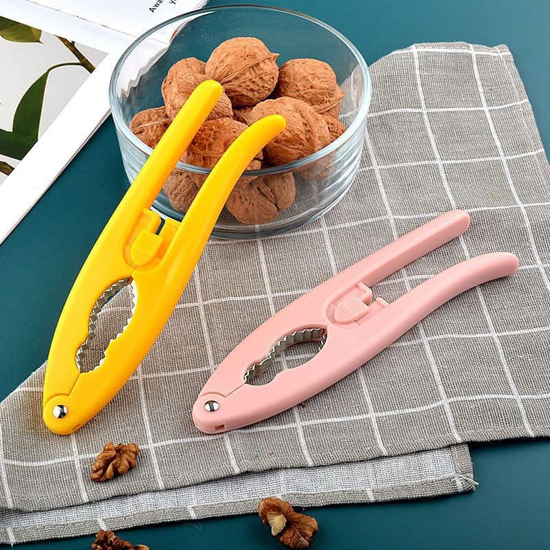 Household multifunctional crab tongs with lock manufacturer wholesale walnut clips crab eating tool tongs crab arm shuttle