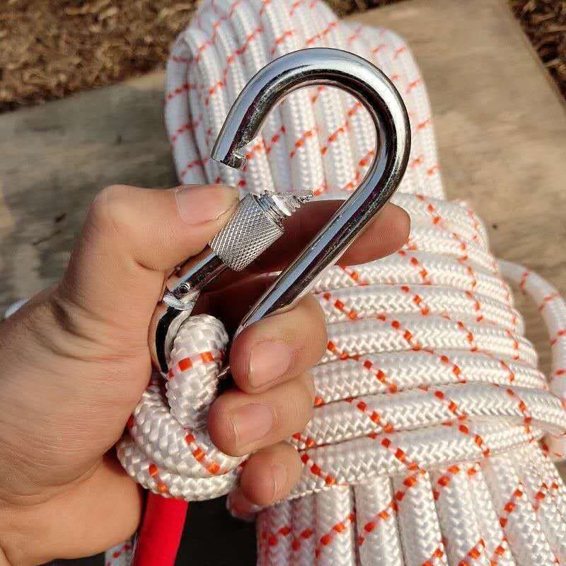 Fire Safety Rope, Fire Escape Rope, High-Rise Emergency Descent Rope, Home Rescue Rope Kit