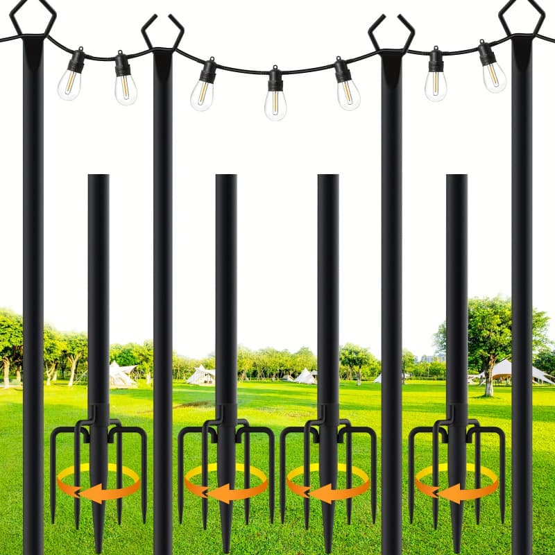 2026 New Cross-border Drop Shipping Waterproof Metal String Lights