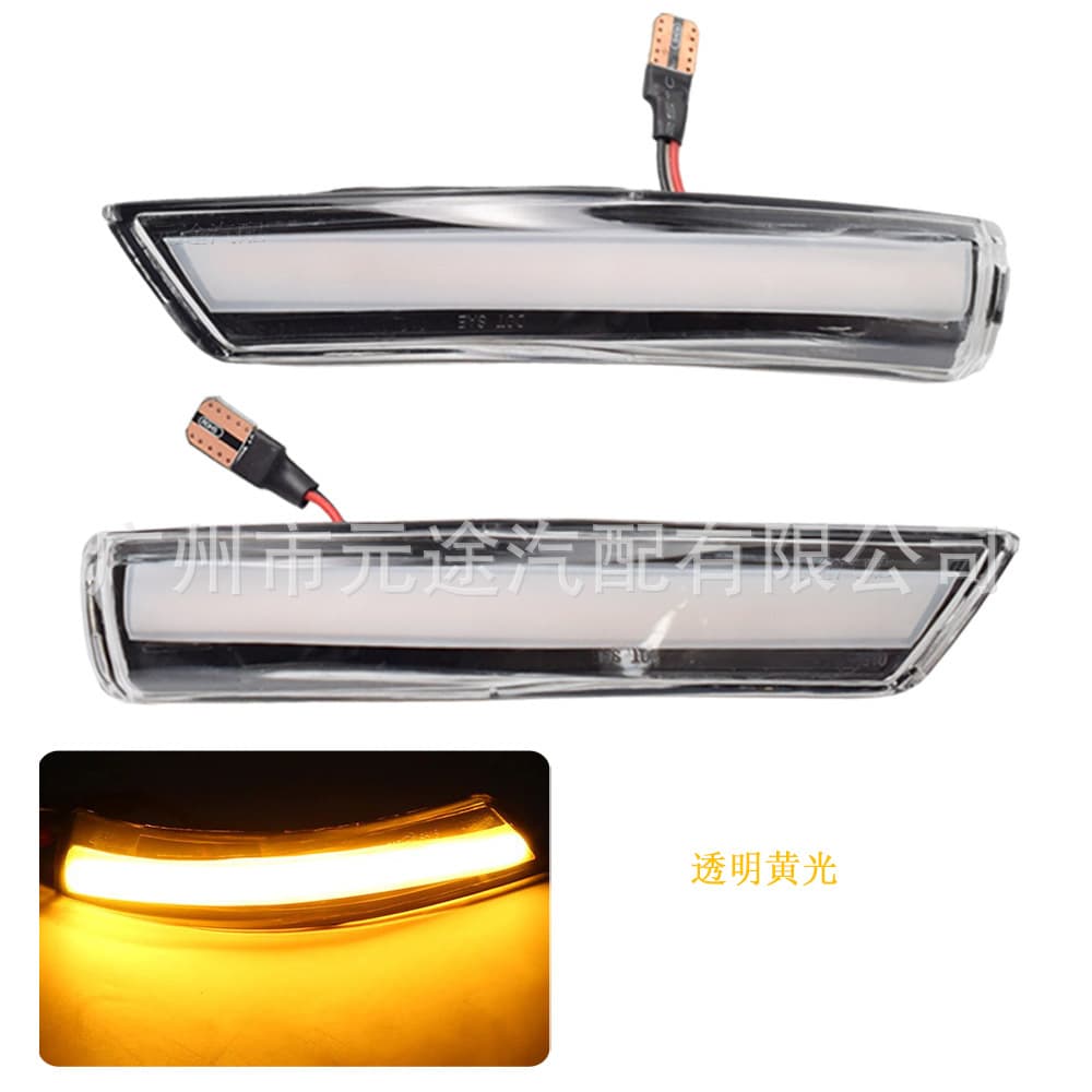 Transparent Car Sequential Turn Signal LED Tail Light for Ford Focus Mk2 Mk3 Mondeo Mk4