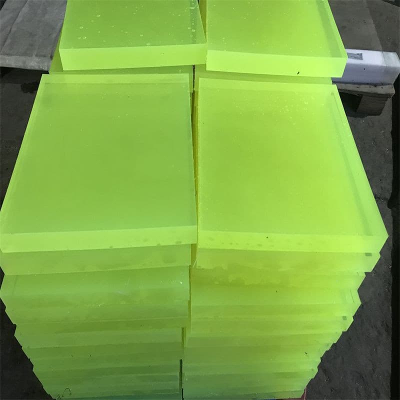 Wear-resistant tendon board, polyurethane board, PU board, Youli polyurethane rubber board, shock-absorbing elastic polyurethane board