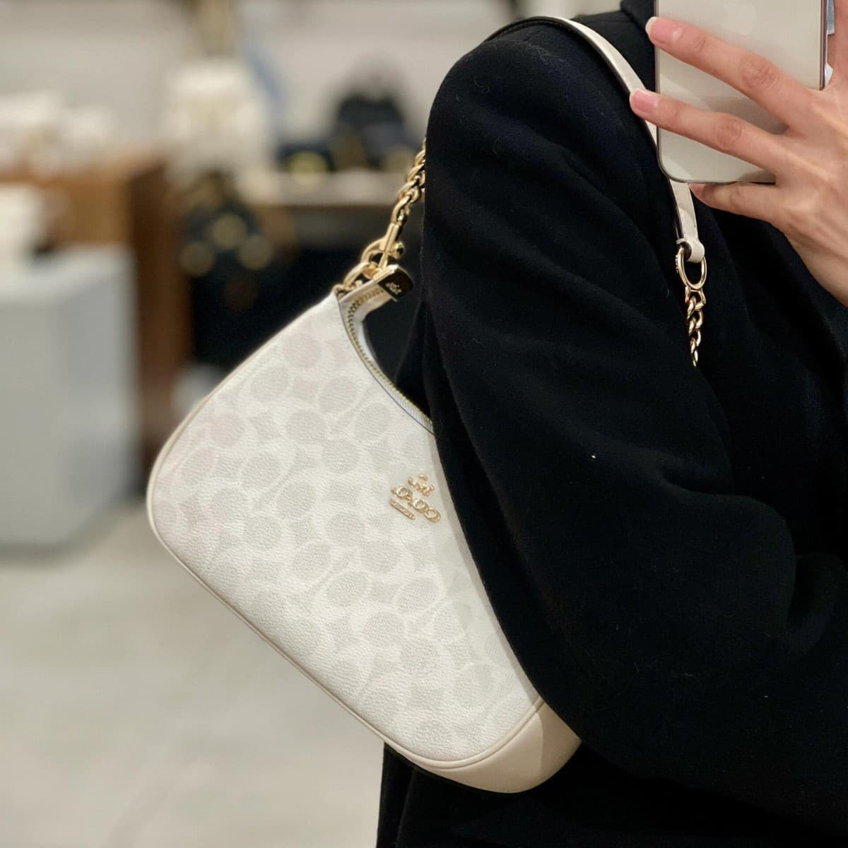 Kou C's Outlet New Teri Armpit Women's Bag European and American Retro Print Shoulder Bag Casual Versatile Crossbody Bag