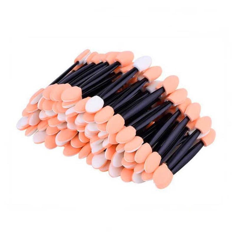 Double-ended latex sponge disposable eye shadow brush for blending eye makeup eye makeup brush special makeup tool