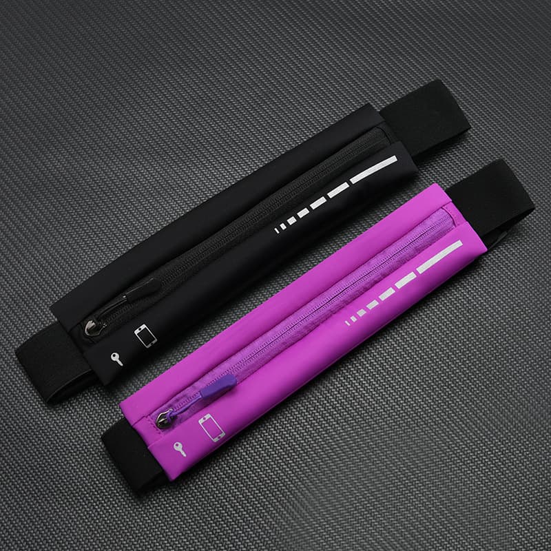 Outdoor Running Sports Phone Waist Bag Women's Elastic Small Invisible Men's Single Layer Waterproof Close-Fit Thin for Work
