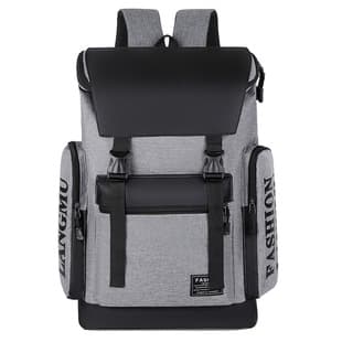 Large Capacity Backpack for Men, Casual Travel Bag, Laptop Backpack for Middle School, High School, and College Students, Trendy Style
