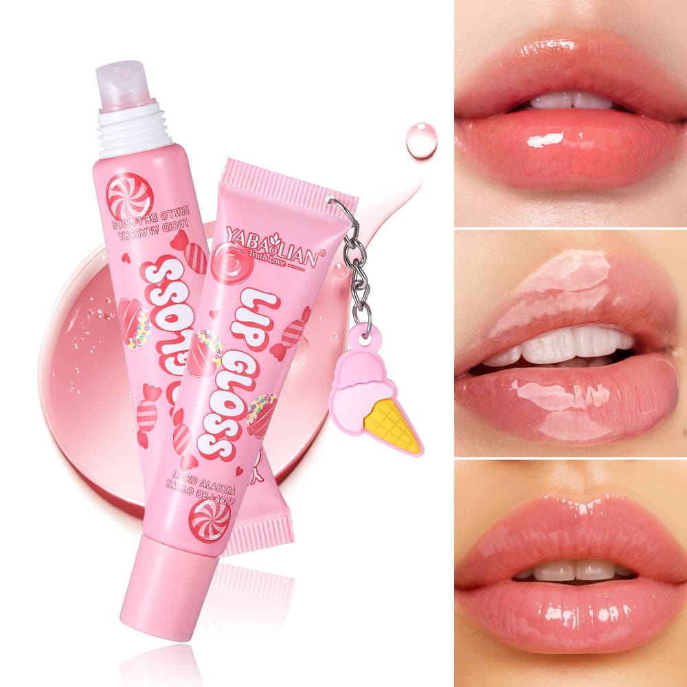 Fruit lip oil cross-border Amazon hot product BAOLISHI moisturizing, nourishing, glossy, moisturizing, repairing and soft lip balm