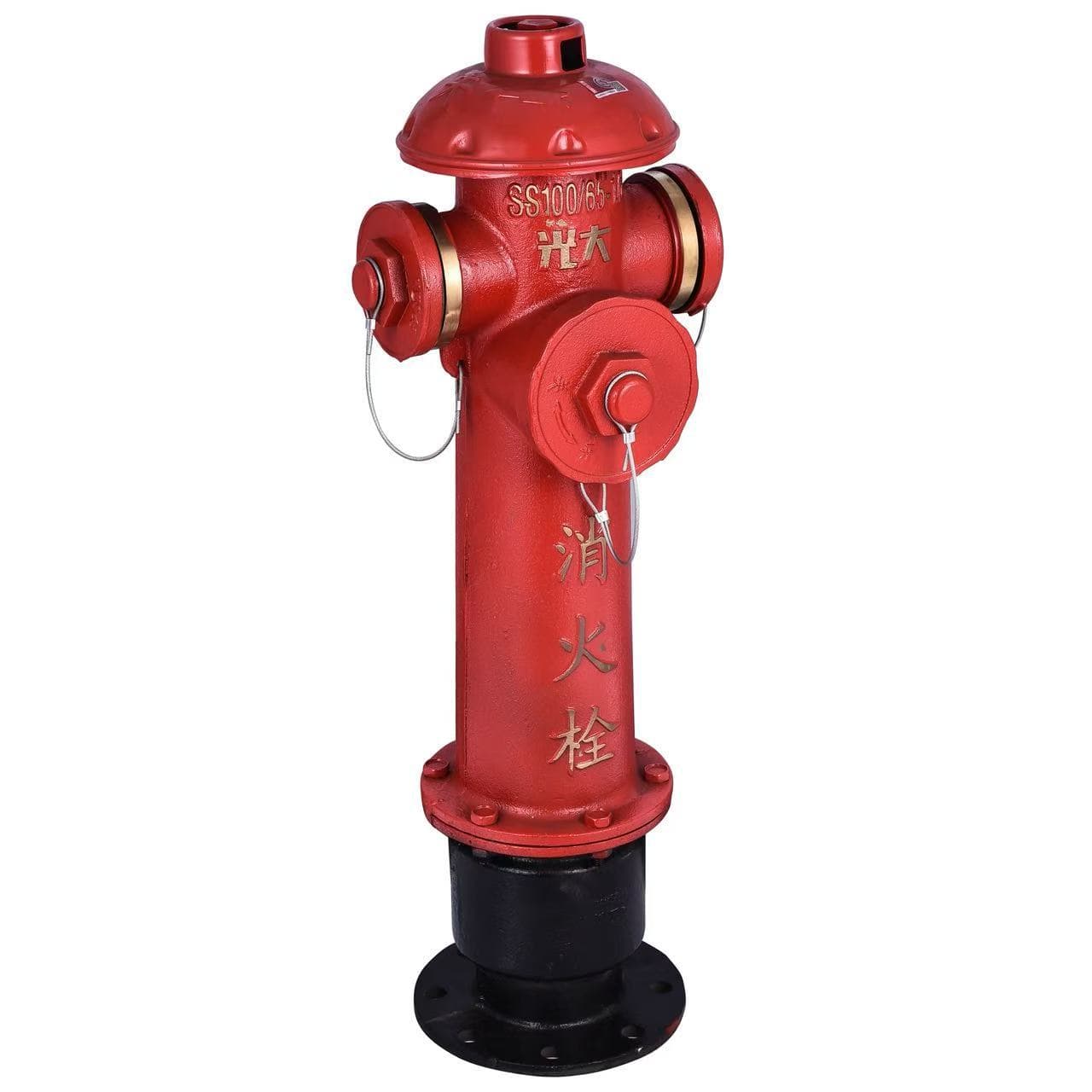 Wholesale of Guangda brand SS100 above-ground outdoor fire hydrants from manufacturers.