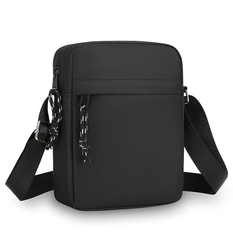 Stylish Portable Phone Bag Versatile Casual Men's Crossbody Bag Large Capacity Travel Lightweight Small Shoulder Bag