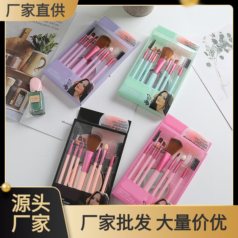 Hot-selling cross-border trade KT Cat 12-piece makeup brush set, powder brush, eyeshadow brush, full set of beauty tools wholesale