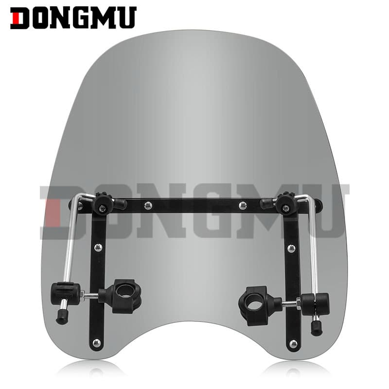 Motorcycle Windscreen Modification Front Cover Retro Hual New Dazhou Universal Windshield Transparent Front Cover
