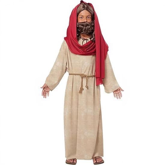Medieval cos California costume boy Jesus missionary costume Halloween cosplay stage costume